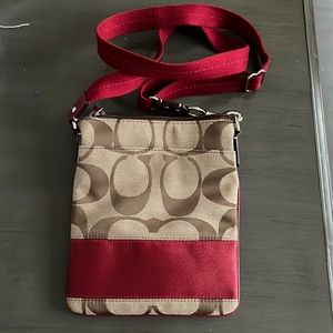 Coach cross body bag